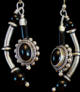 Earrings in Black