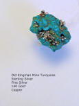 Turquoise and Sterling Ring