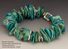 Turquoise and Fine Silver Bracelet