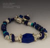 Lapis Lazuli and Sterling Bracelet